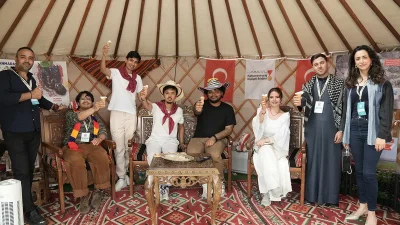 7 Haziran'a kadar ziyaretçilerini ağırlayacak olan festivalde, Büyükşehir Belediyesinin Enkaz