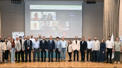Çalıştay kapsamında ORIENTATE Projesi'nin tanıtım sunumu, KSÜ Sağlık Hizmetleri Meslek
