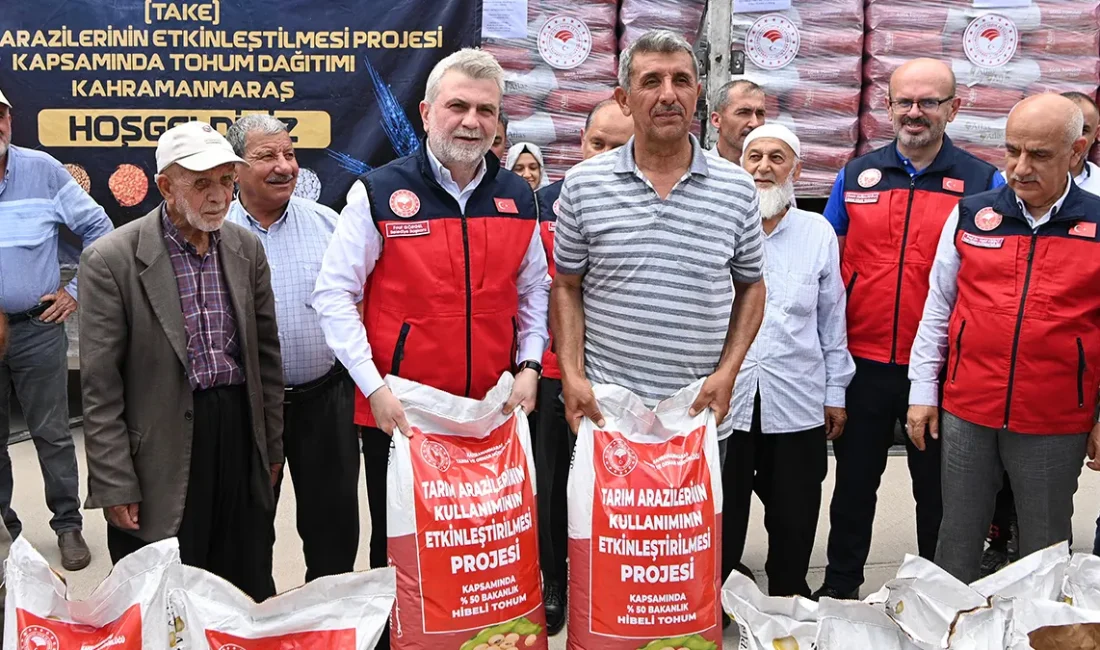 Üreticiye Can Suyu; 47 Ton Soya Tohumu Dağıtıldı Program kapsamında 120 üreticiye toplam 47 ton yerli ve milli