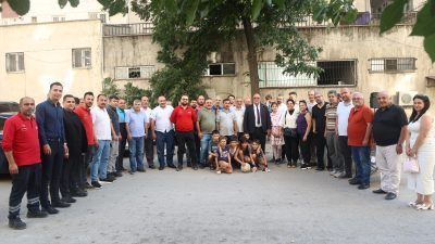 Toplantıya Belediye Başkan Yardımcısı Ali Üzüm, birim müdürleri, muhtarlar, esnaflar