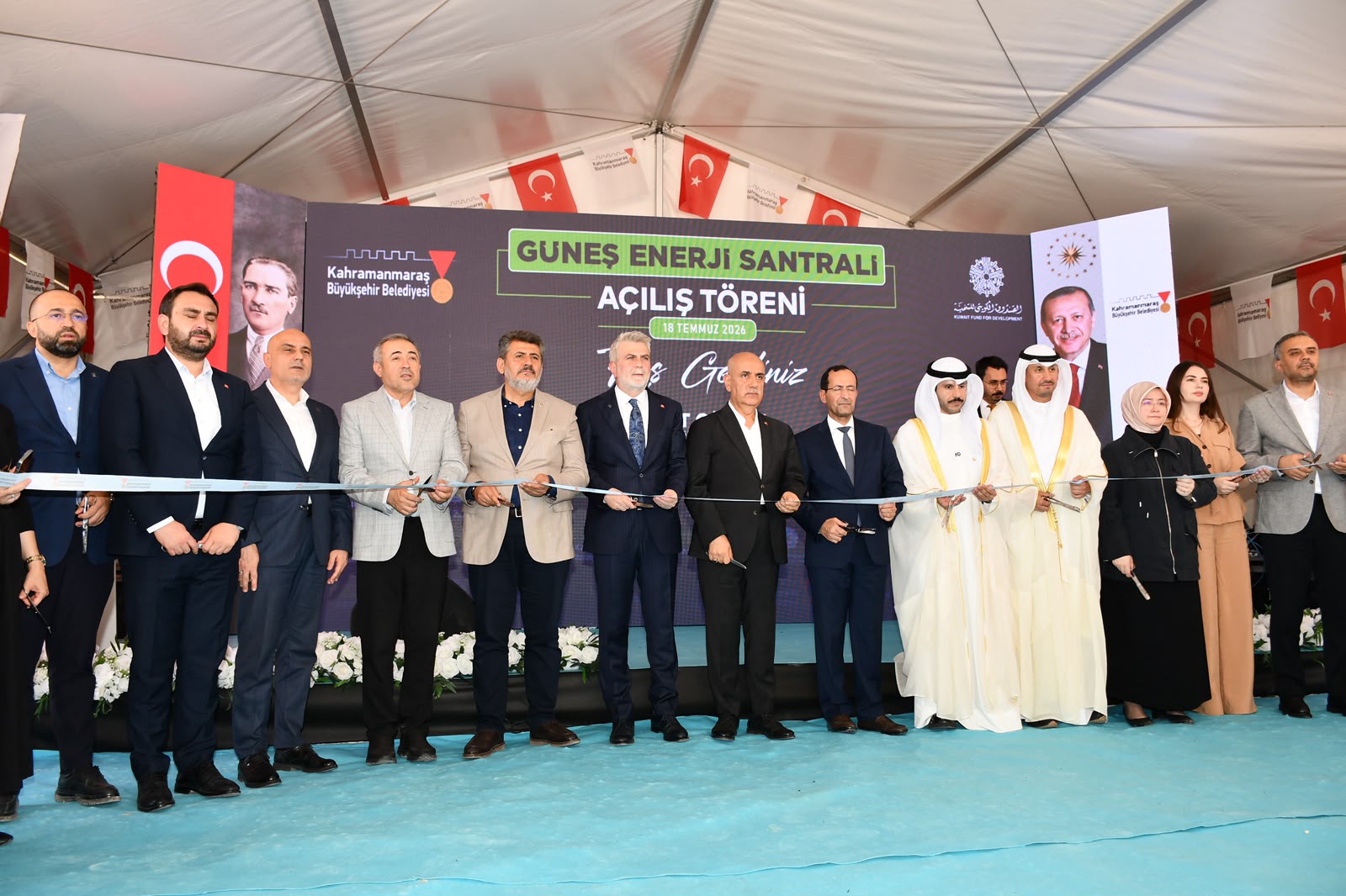 Pazarcık'ta Dev GES Açıldı, Belediyenin Enerjisinin Yüzde 60'ını Karşılayacak 1 IMG WA