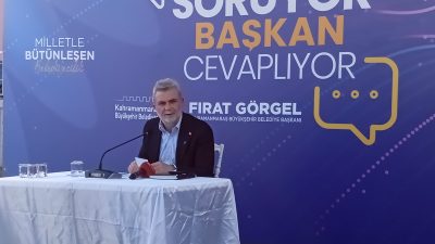 Programın açılışında konuşan Başkan Fırat Görgel, vatandaşlarla doğrudan iletişim kurmanın