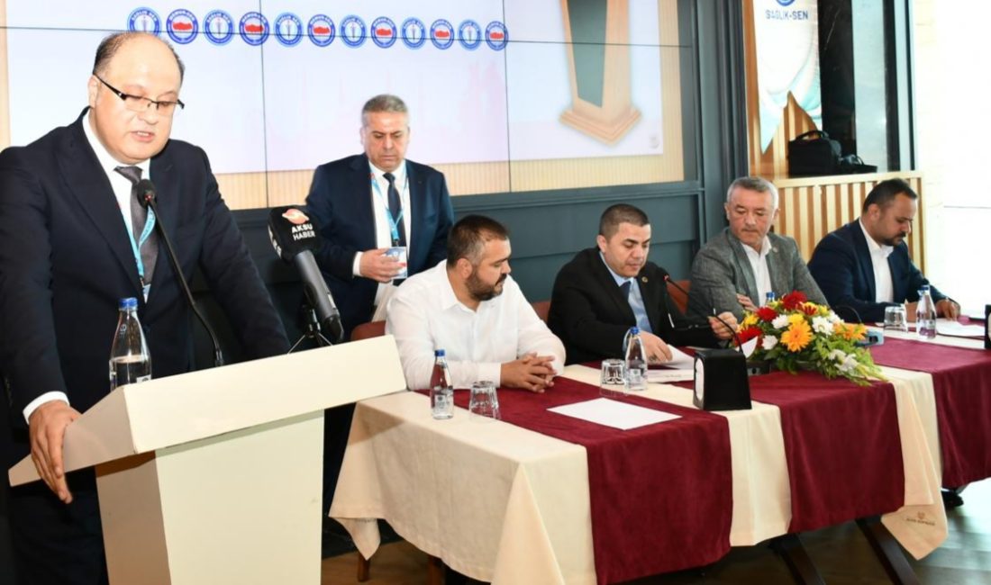 Bünyamin Mutlu Demirci Güven Tazeledi, Sağlık-Sen’de Yeni Dönem Başladı Genel kurulun açılış konuşmasını yapan Sağlık-Sen Kahramanmaraş Şube Başkanı Bünyamin