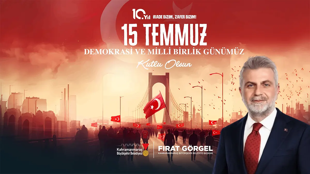 baskan gorgelden temmuzun uncu yilinda birlik ve beraberlik mesaji