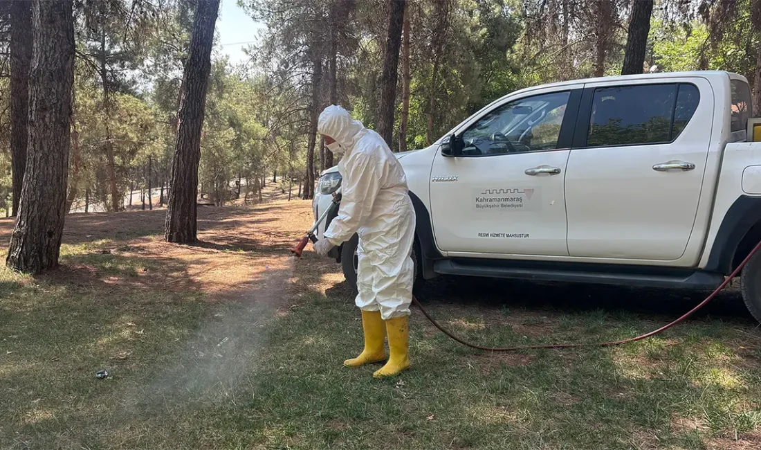 Özellikle havaların ısınmasıyla birlikte artış gösteren kene vakalarına karşı park