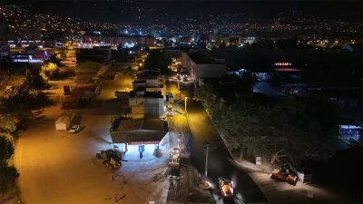 Alanda gerçekleştirilen çalışmaların en kısa sürede tamamlanarak bölge esnafı ve