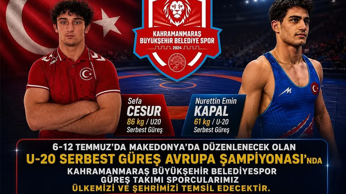 buyuksehirin genc pehlivanlari avrupa sampiyonasinda