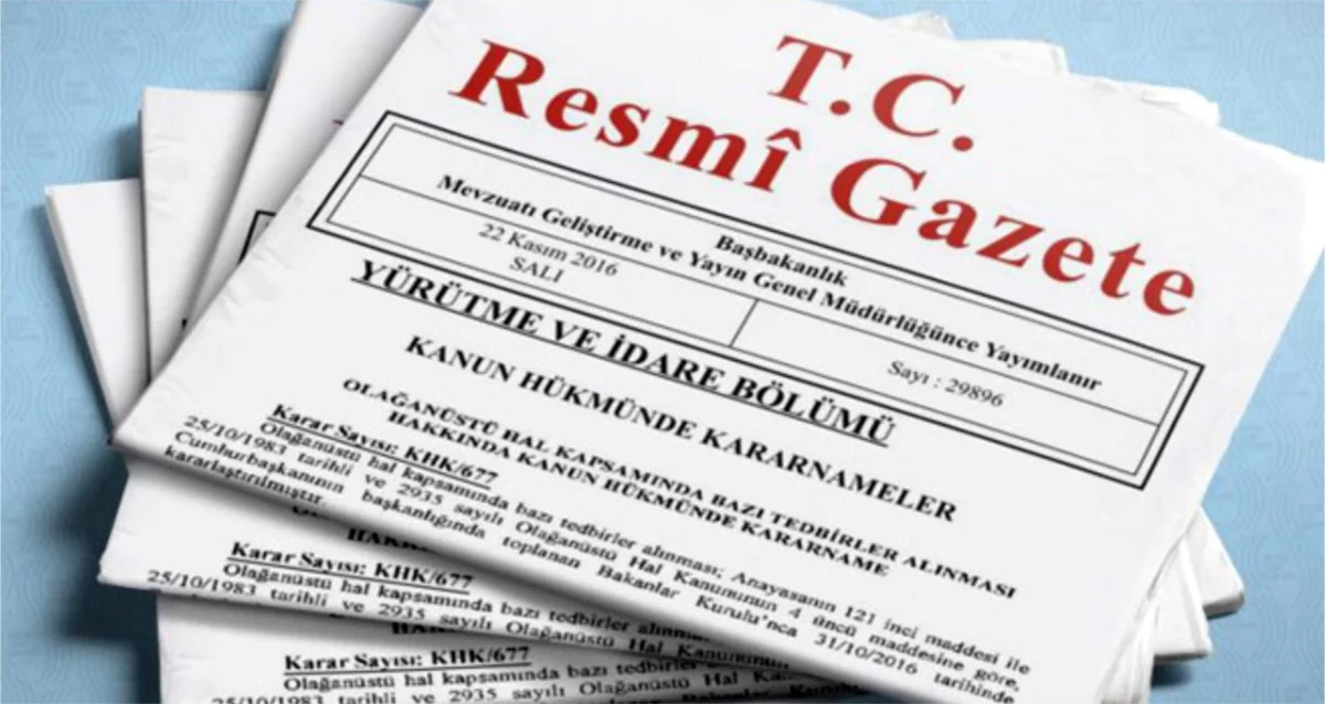 cumhurbaskani erdogan imzaladi kahramanmarasa yeni orman bolge muduru atandi