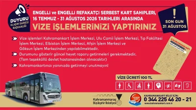 Vize yenileme başvurusu yapacak vatandaşların, tam teşekküllü devlet hastanesinden alınmış