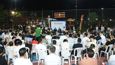 Programda konuşan Büyükşehir Belediye Başkanı Fırat Görgel, gençlerin hem Kahramanmaraş’ın