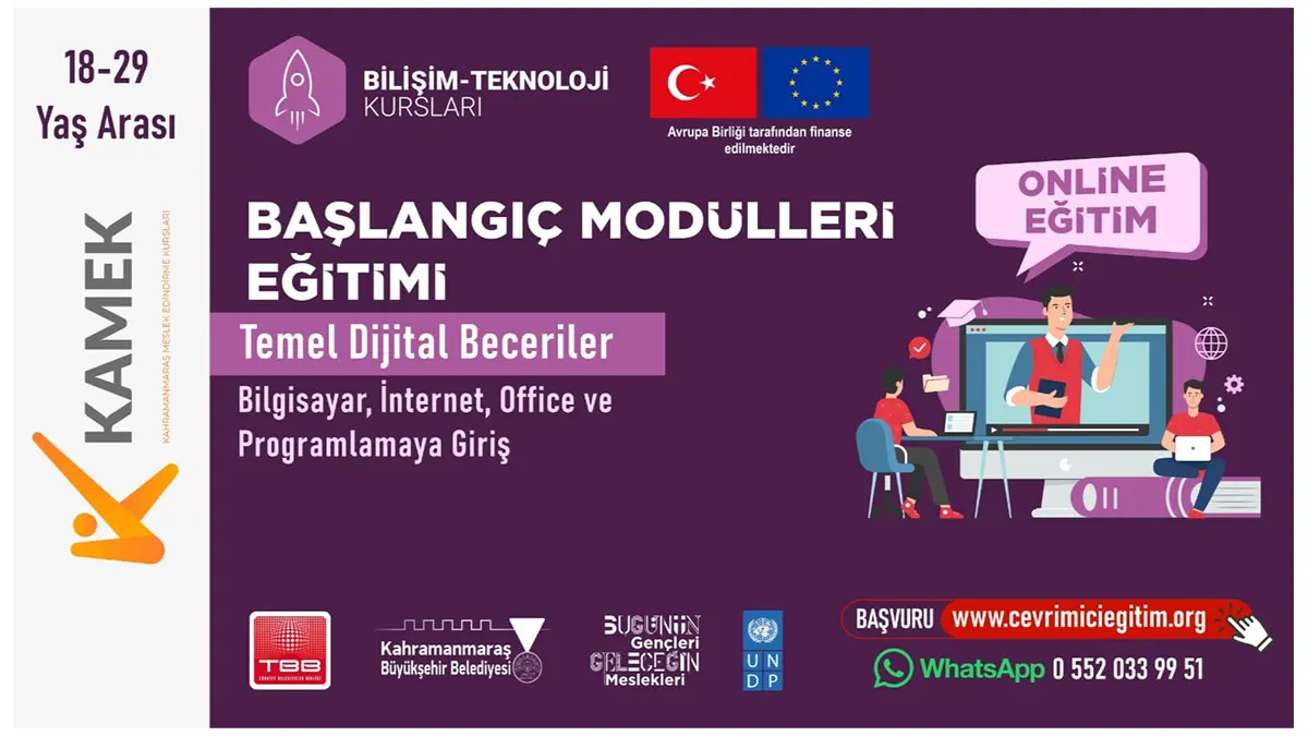 Gençler Dijital Geleceğe KAMEK ile Hazırlanacak 1 gencler dijital gelecege kamek ile hazirlanacak