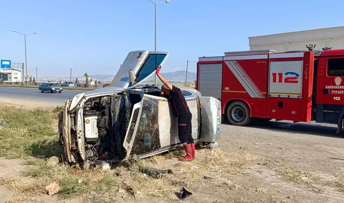 Kahramanmaraş’ta Otomobil Takla Attı: 2 Yaralı Edinilen bilgilere göre, sürücüsünün kontrolünü kaybettiği otomobilin takla atması sonucu