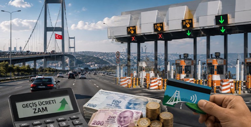 Osmangazi Köprüsü'nde 1. sınıf araçlar için geçiş ücreti 995 liradan