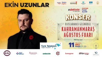 Kahramanmaraş Büyükşehir Belediyesinin düzenlediği Geleneksel Ağustos Fuarı, birbirinden özel etkinliklerle