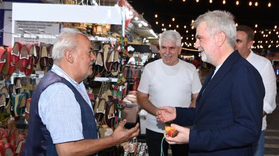 Kahramanmaraş Büyükşehir Belediyesinin “Ailecek Fuardayız” temasıyla düzenlediği Uluslararası Geleneksel Ağustos