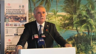 Lansmanda konuşan İKTA-DER Başkanı Ahmet Sandal, projenin 1 Temmuz-31 Aralık