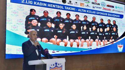 Kahramanmaraş’ta kadın hentbolunun gelişimine katkı sunmak amacıyla Kahramanmaraş Gençlik ve
