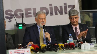 Onikişubat ilçesini bize vermemek için ellerinden geleni yaptılar. Hukuk mücadelemizi