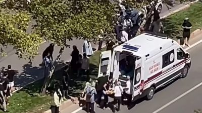 Edinilen bilgilere göre kaza, Çocuk Hastanesi çevresinde meydana geldi. Seyir