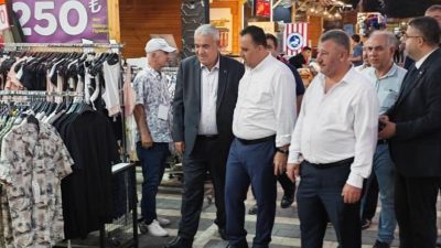 Gerçekleştirilen ziyaretlerde esnafların talep, beklenti ve önerileri yerinde dinlenirken, karşılıklı