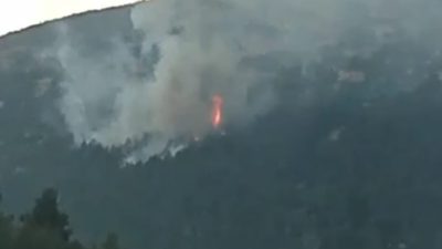 Kahramanmaraş’ta gün içerisinde etkili olan sıcak havanın ardından akşam saatlerinde