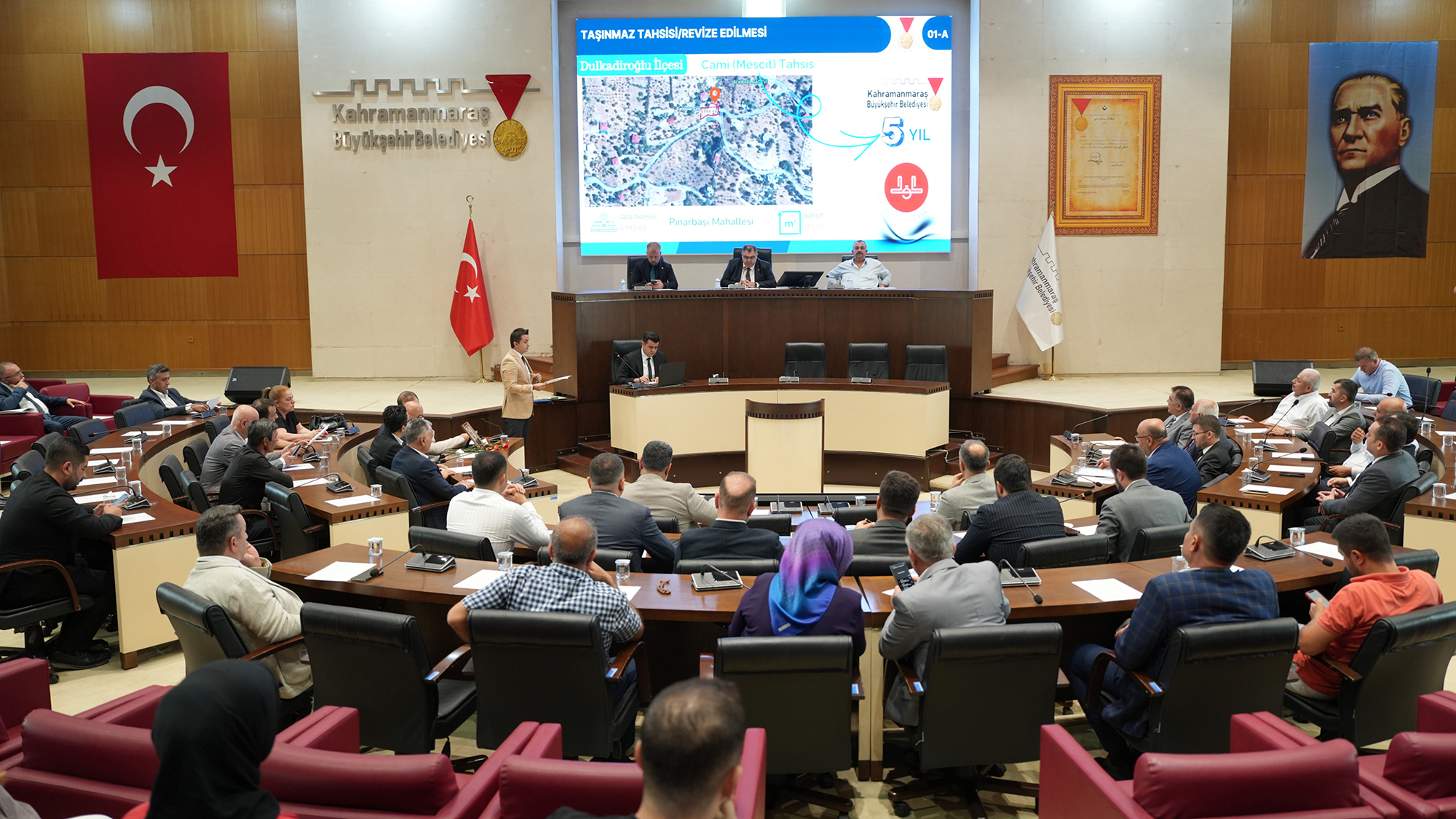 Büyükşehir Meclisi Ağustos Ayı Toplantısını Gerçekleştirdi Kahramanmaraş Büyükşehir Belediyesi Ağustos Ayı Olağan Meclis Toplantısı, Büyükşehir Belediyesi