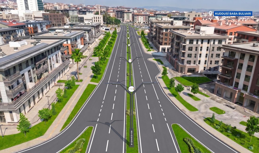 Büyükşehir, Kuddusi Baba Bulvarı’nda Dönüşüme Start Verdi Kahramanmaraş Büyükşehir Belediyesi, şehir genelinde ulaşım altyapısını güçlendirmek, vatandaşların daha