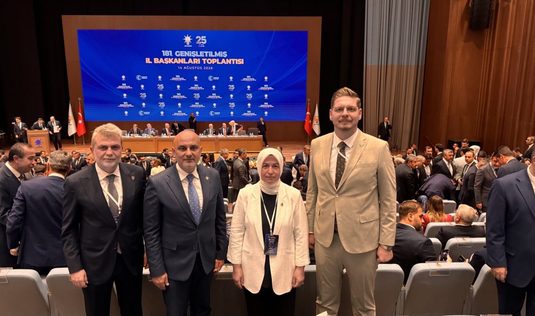Kahramanmaraş Büyükşehir Belediye Başkanı Fırat Görgel,  AK Parti’nin 25. kuruluş