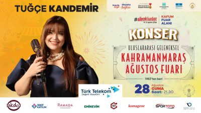 Kahramanmaraş Büyükşehir Belediyesinin Geleneksel Ağustos Fuarı, birbirinden renkli etkinlik ve