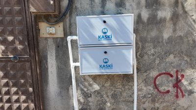 Çalışmalar kapsamında sayaç ile vana arasına pislik tutucu montajı da