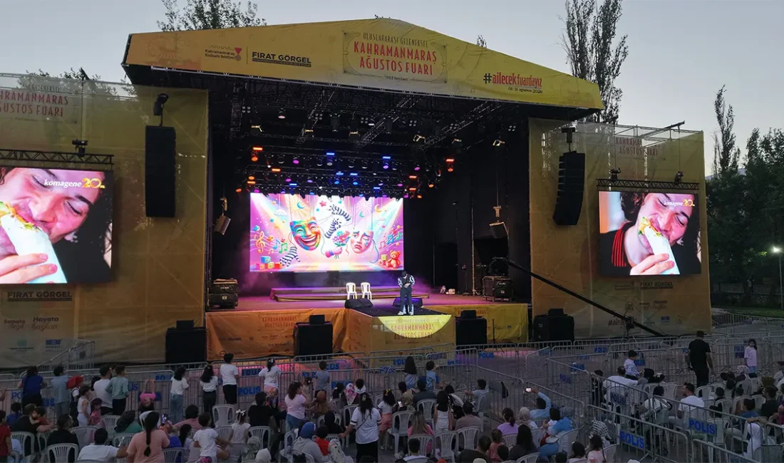 Fuarın çocuk etkinlikleri kapsamında ilk olarak TRT Çocuk ekranlarının sevilen