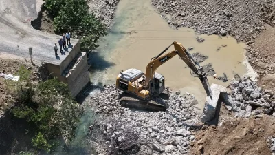 Yaklaşık 10 metre uzunluğunda ve 5 metre genişliğinde olan mevcut
