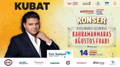 Kahramanmaraş Büyükşehir Belediyesinin düzenlediği Uluslararası Geleneksel Ağustos Fuarı, birbirinden özel