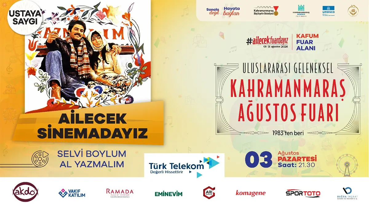 Yeşilçam'ın Efsanesi Ağustos Fuarı'nda Hayat Bulacak 1 yesilcamin efsanesi agustos fuarinda hayat bulacak