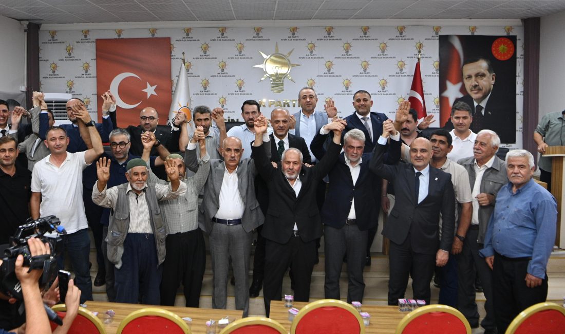 Kahramanmaraş Büyükşehir Belediye Başkanı Fırat Görgel, AK Parti Afşin İlçe