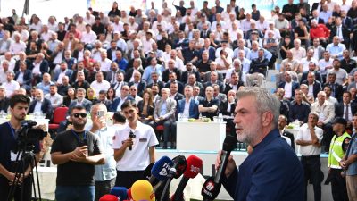 Kahramanmaraş Büyükşehir Belediye Başkanı Fırat Görgel, Türkiye Geleneksel Güreşler Federasyonu