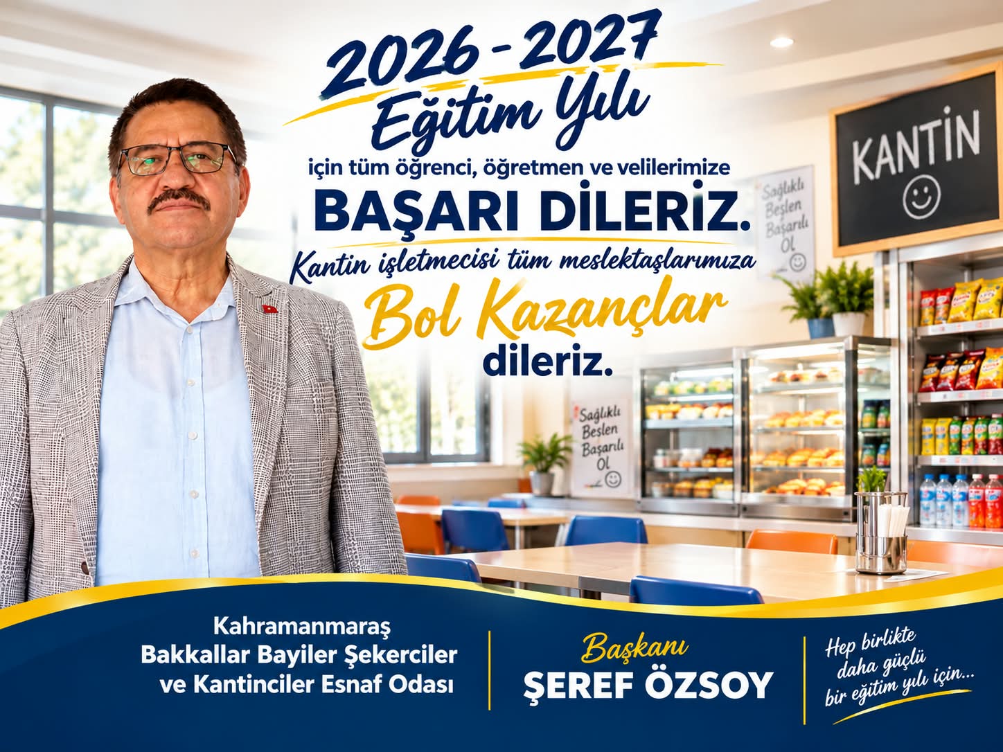 Okullar Açıldı, Kantinlerde Yeni Dönem Başladı! Şeref Özsoy’dan Velilere Mesaj 1 IMG WA