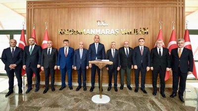 Bir dizi temas ve incelemede bulunmak üzere Kahramanmaraş’a gelen Bakan