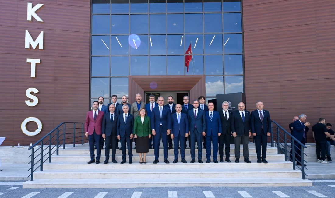 KMTSO’nun ev sahipliğinde gerçekleştirilen program, deprem bölgesinin 11 ilini Kahramanmaraş’ta