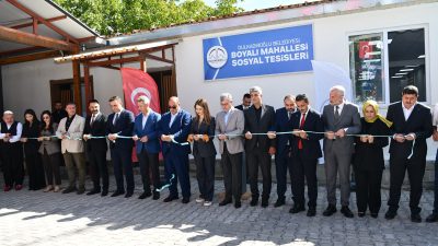 Kahramanmaraş’ın Dulkadiroğlu ilçesinde Bertiz bölgesinin önemli mahallelerinden Boyalı’da yapımı tamamlanan