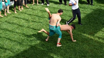 Festivalin açılışında konuşan Dulkadiroğlu Belediye Başkanı Mehmet Akpınar, Boyalı Güreş