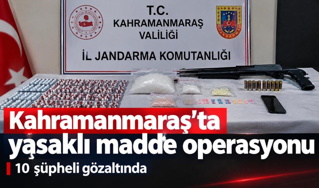 Kahramanmaraş İl Jandarma Komutanlığı ekiplerince yürütülen çalışma kapsamında, 21 Eylül