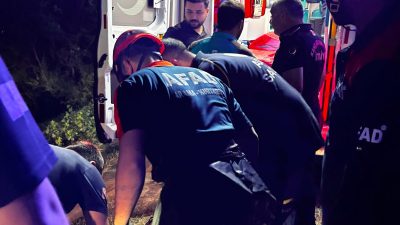 Olay, saat 17.51 sıralarında meydana geldi. 112 Acil Çağrı Merkezi’ne,