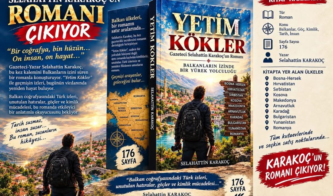 Gazetecilik mesleğinde yıllardır sahada olan Selahattin Karakoç, yeni eserinde Balkan