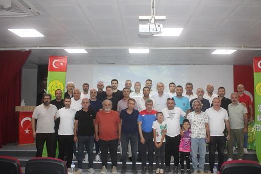 Toplantıda, 20 takımın mücadele edeceği ligin 4 Ekim’de başlayacağı belirtildi.
