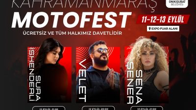 Onikişubat Belediyesi, geçtiğimiz yıl büyük ilgi gören Kahramanmaraş Motofest’i, bu