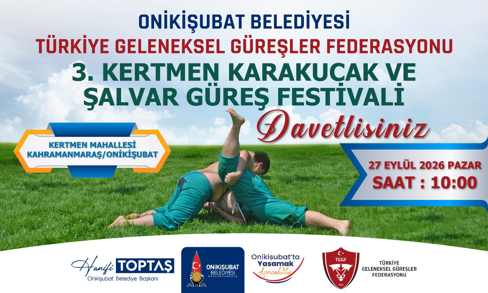 Türk güreşinin nabzı bu yıl da Onikişubat Belediyesi imzasıyla Kertmen’de atacak 1 WhatsApp Image at ..