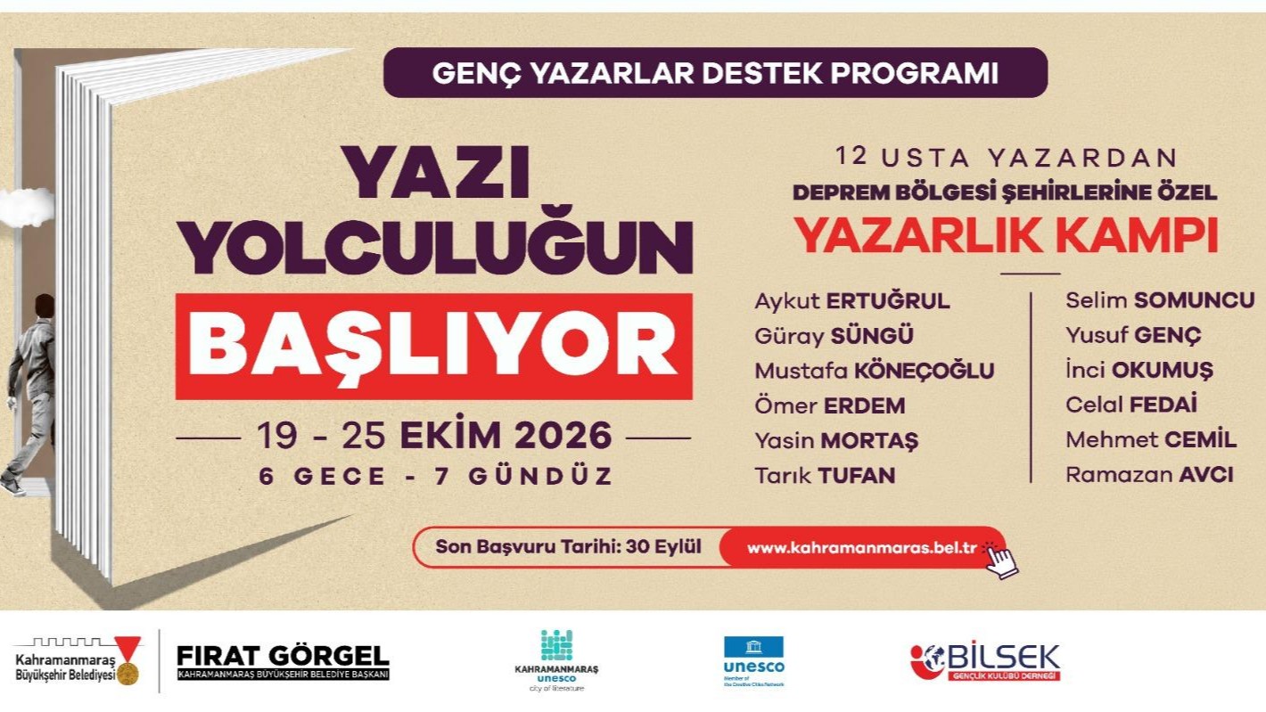 Büyükşehir, Deprem Bölgesindeki Genç Yazarları ‘Yazarlık Kampı’nda Buluşturuyor 1 Yazarlik Kampi