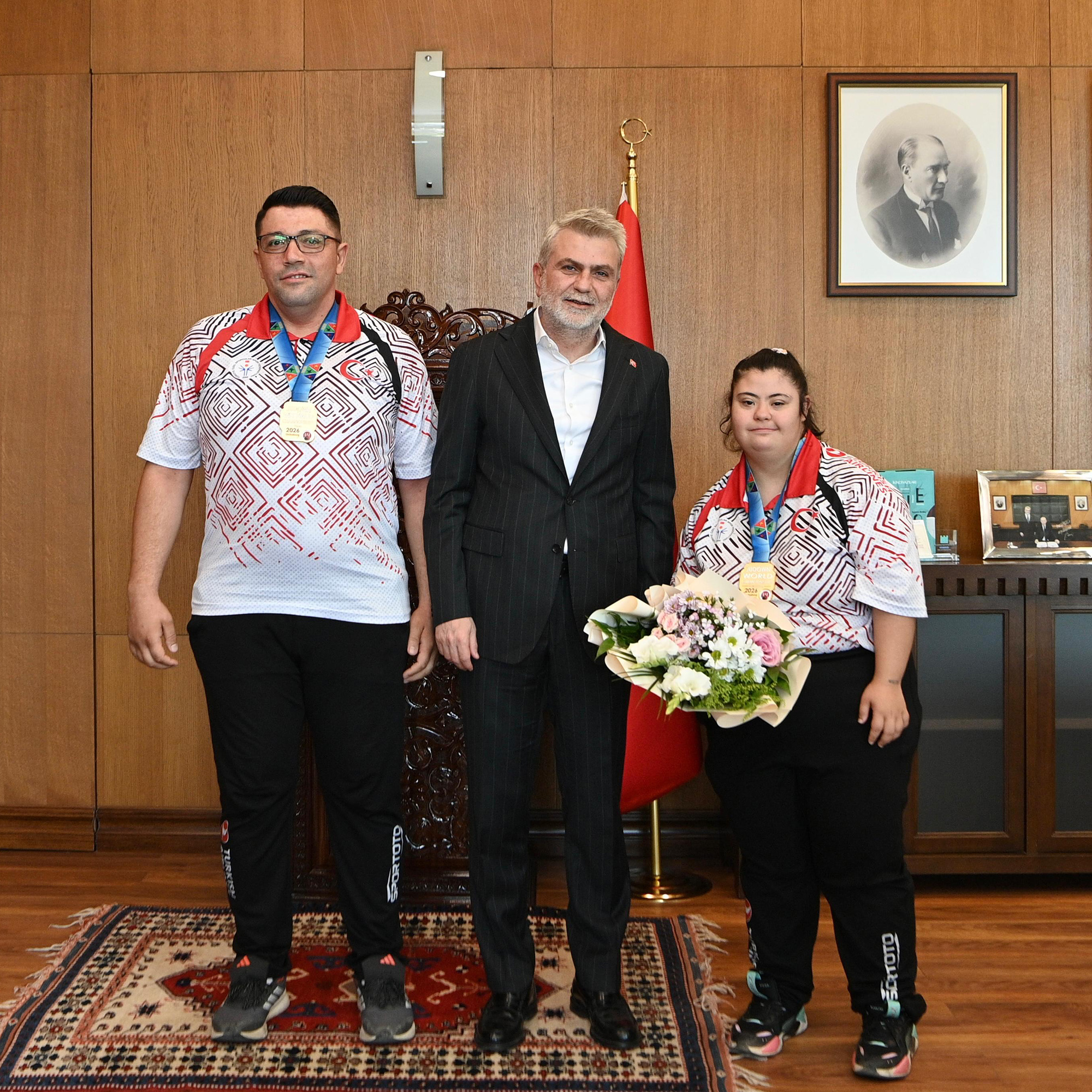 Kahramanmaraş Büyükşehir Belediye Başkanı Fırat Görgel, İsveç’te gerçekleştirilen 2026 Judown
