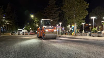 Kahramanmaraş Büyükşehir Belediyesi, şehir genelinde sürdürdüğü ulaşım yatırımlarına hız kesmeden